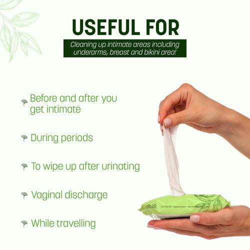 Azah Intimate Wipes for Women