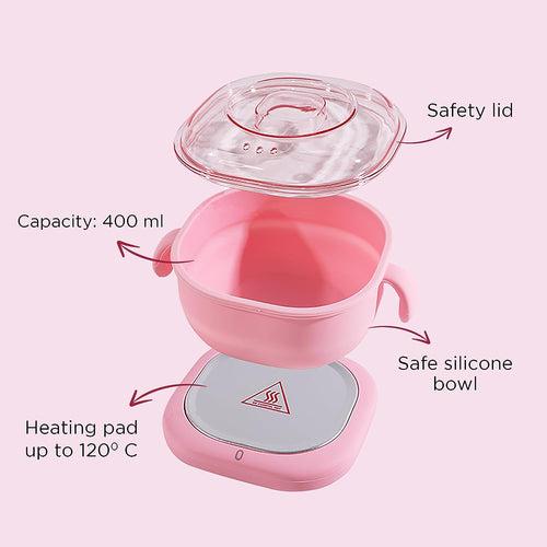 Azah Wax Heater - Made With Silicone, Quick & Easy Hair Removal