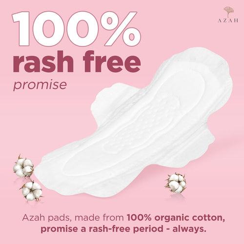 Azah Teen Sanitary Pads 240 mm (Pack of 12)