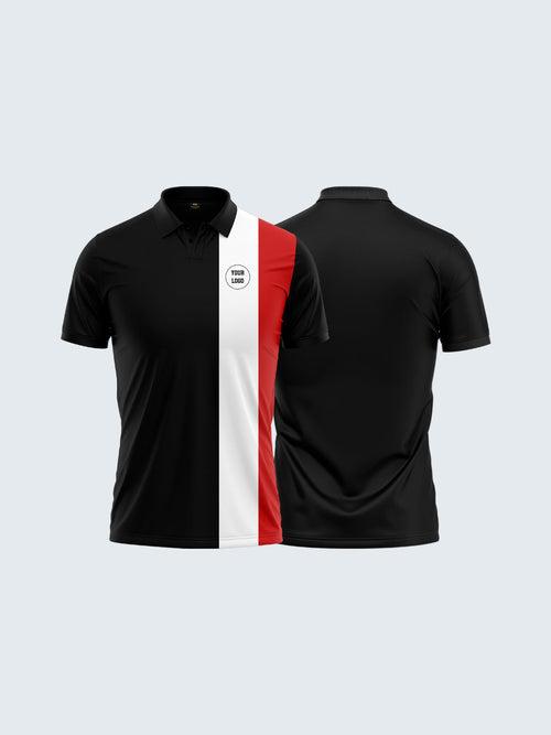 Customise Tennis Polo T-Shirt - 2134BK