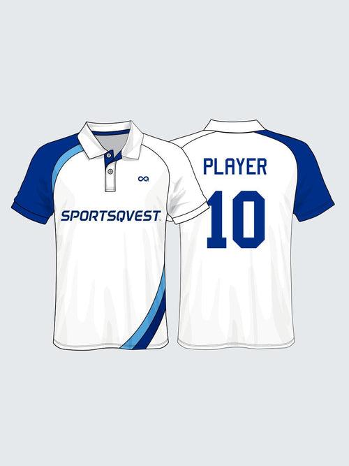 Customise Polo Solid Cricket Jersey-CT1007