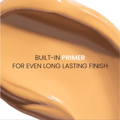 Lakmē 9to5 Powerplay Priming Foundation-C300 Cool Cinnamon