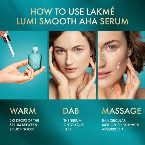 Lakmē Lumi-Smooth AHA Serum 30ml