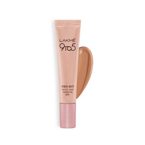 Lakmē 9 to 5 Primer + Matte Perfect Cover Foundation Mini-Cool Rose