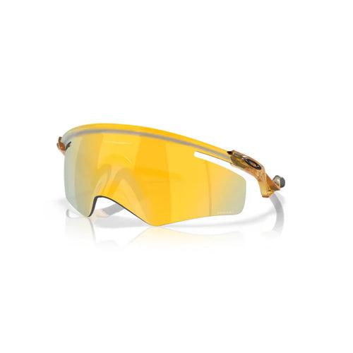 Oakley QNTM Kato Prizm 24k Lenses, Transparent Light Curry Frame