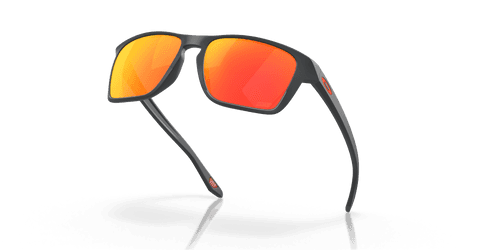 Oakley Sylas Marc Marquez Prizm Ruby Lenses - Matte Carbon Frame