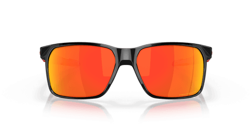 Oakley Portal X Prizm Ruby Polarized Lenses - Polished Black Frame