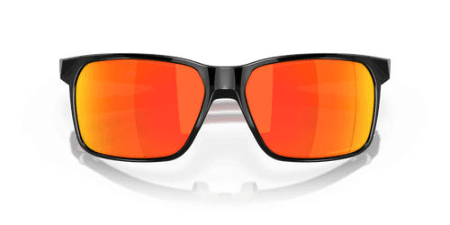 Oakley Portal X Prizm Ruby Polarized Lenses - Polished Black Frame
