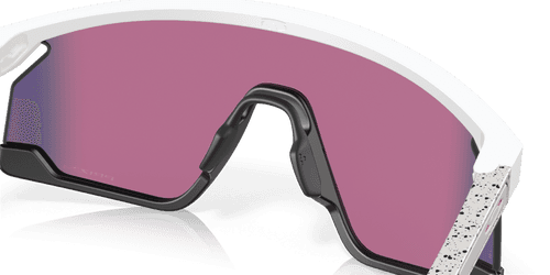 Oakley BXTR Prizm Road Lenses - Matte White Frame