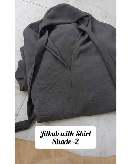 2 piece Jilbab Jilbab with Skirt