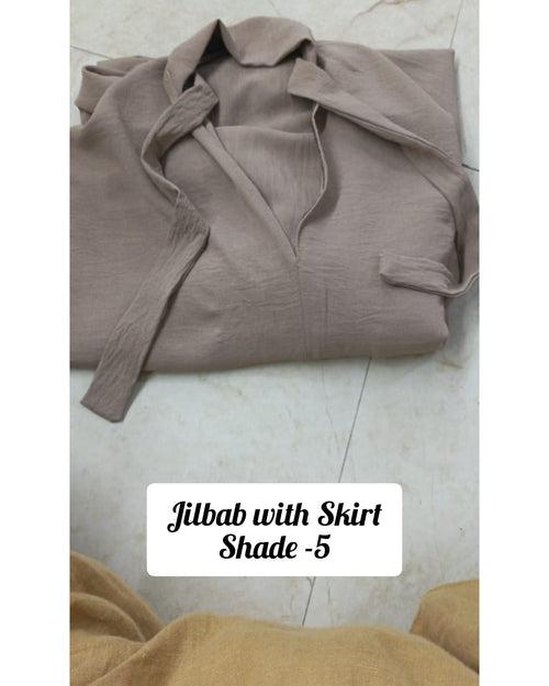 2 piece Jilbab Jilbab with Skirt