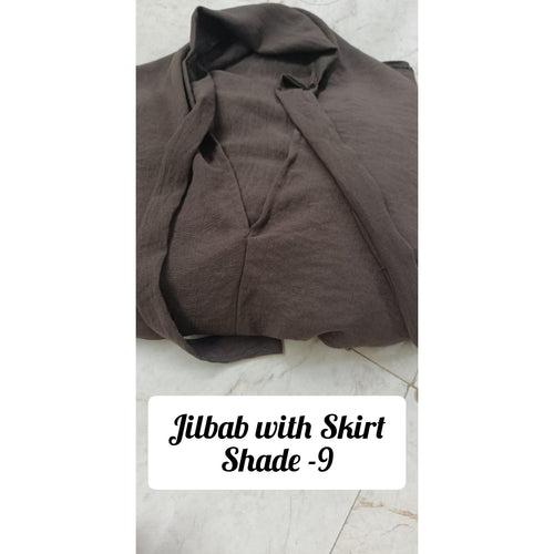 2 piece Jilbab Jilbab with Skirt