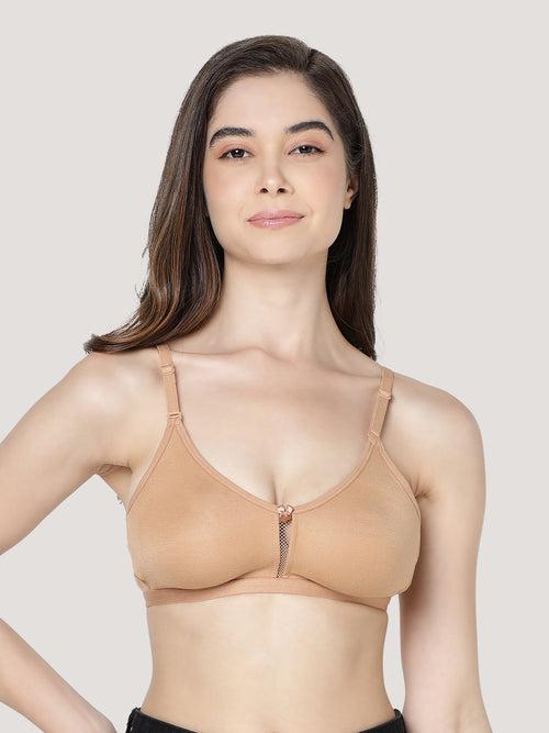 Kalyani Gloria Full Coverage Double Layered Seamless Cups Everyday Bra | Pack of 3