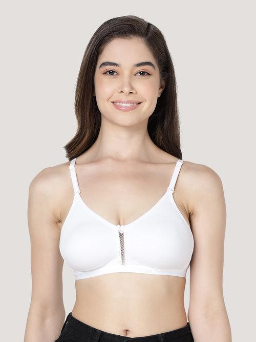 Kalyani Gloria Full Coverage Double Layered Seamless Cups Everyday Bra | Pack of 3