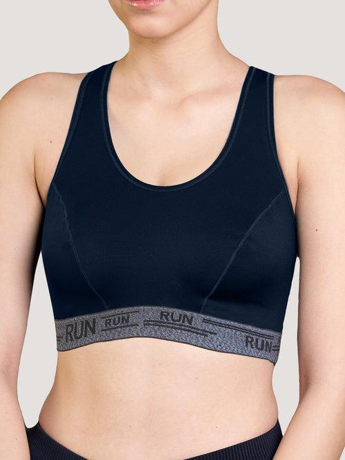 K LINGERIE Kristen High Impact Support Sports Bra For Heavy Workout & Gym Activities