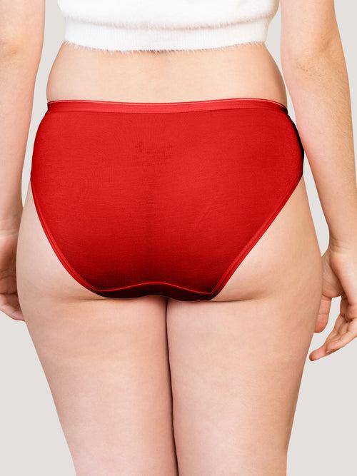 Kalyani Snow Women's Mid Waist Hipster Panties | Pack of 3