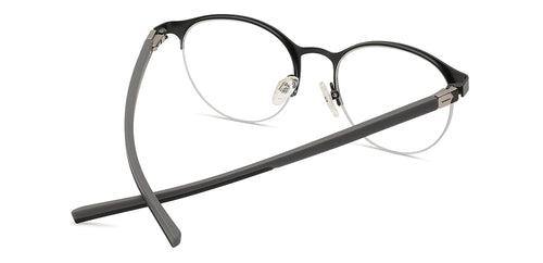 Specsmakers Dura Unisex Eyeglasses Halfframe Round Medium 49 Metal SM AMR1908