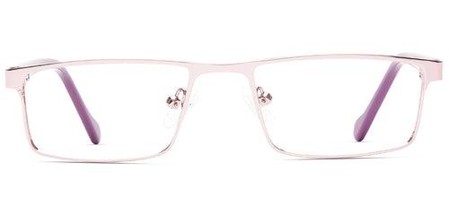 Specsmakers Dura Unisex Eyeglasses Full Frame Rectangle Small 48 Metal SM XJD2207