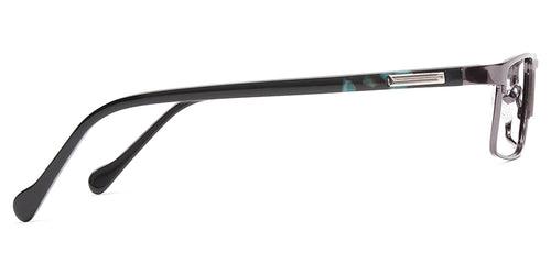 Specsmakers Dura Unisex Eyeglasses Full Frame Rectangle Small 48 Metal SM XJD2207