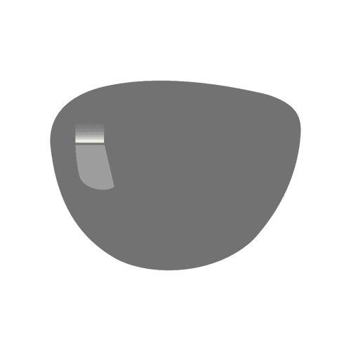 Grey Tinted Lens (Solid Color)