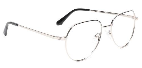 Specsmakers Happster Unisex Eyeglasses Full Frame Pilot Large 52 Metal SM SE3417