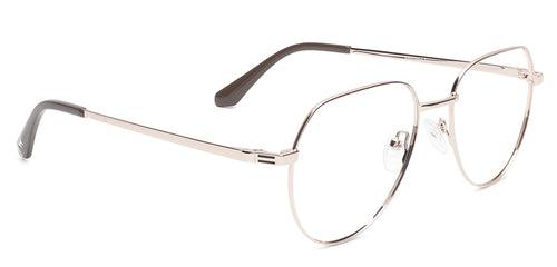 Specsmakers Happster Unisex Eyeglasses Full Frame Pilot Large 52 Metal SM SE3417