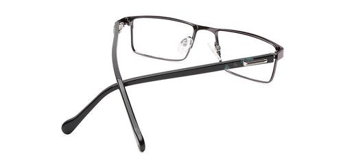 Specsmakers Dura Unisex Eyeglasses Full Frame Rectangle Small 48 Metal SM XJD2207