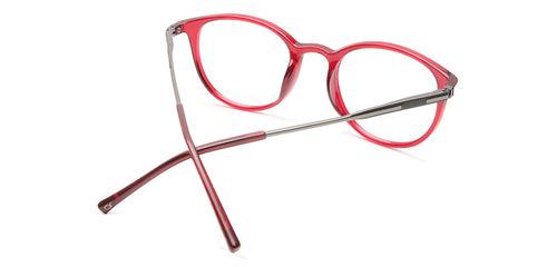 Specsmakers Flex Unisex Eyeglasses Full Frame Round Medium 49 Shell SM ANI5609