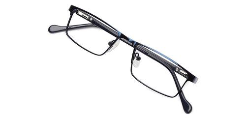 Specsmakers Dura Unisex Eyeglasses Full Frame Rectangle Small 48 Metal SM XJD2207