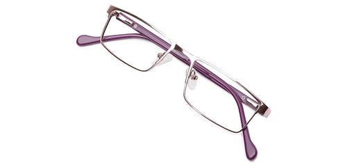 Specsmakers Dura Unisex Eyeglasses Full Frame Rectangle Small 48 Metal SM XJD2207