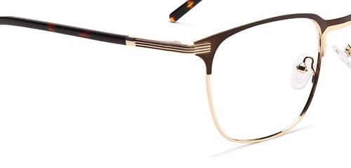 Specsmakers Happster Unisex Eyeglasses Full_Frame Square Large 52 Metal SM XJC2021