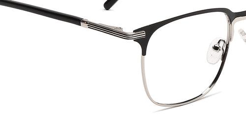 Specsmakers Happster Unisex Eyeglasses Full_Frame Square Large 52 Metal SM XJC2021