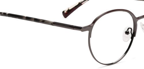 Specsmakers Happster Unisex Eyeglasses Full_Frame Round Medium 49 Metal SM XJC2022