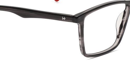 Specsmakers Happster Unisex Eyeglasses Full_Frame Square Large 53 Acetate SM WX7308