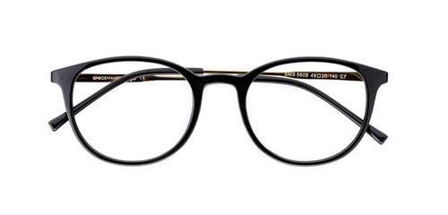 Specsmakers Flex Unisex Eyeglasses Full Frame Round Medium 49 Shell SM ANI5609