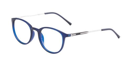 Specsmakers Flex Unisex Eyeglasses Full Frame Round Medium 49 Shell SM ANI5609