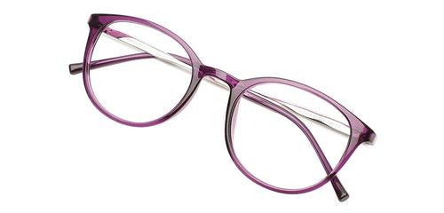 Specsmakers Flex Unisex Eyeglasses Full Frame Round Medium 49 Shell SM ANI5609