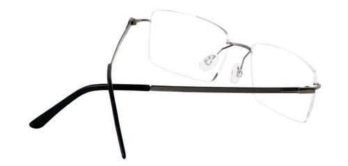 Specsmakers Lightanium Unisex Eyeglasses Rimless Rectangle Large 52 Metal SM RX9400
