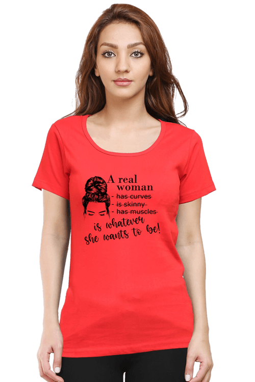 Women's T-Shirt- She Defines Herself