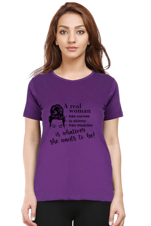 Women's T-Shirt- She Defines Herself