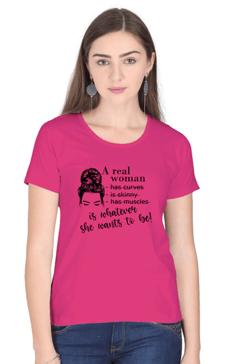 Women's T-Shirt- She Defines Herself