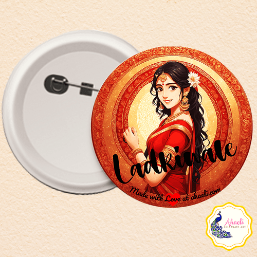 Badges- Bride Portrait Collection (Ladkiwale)