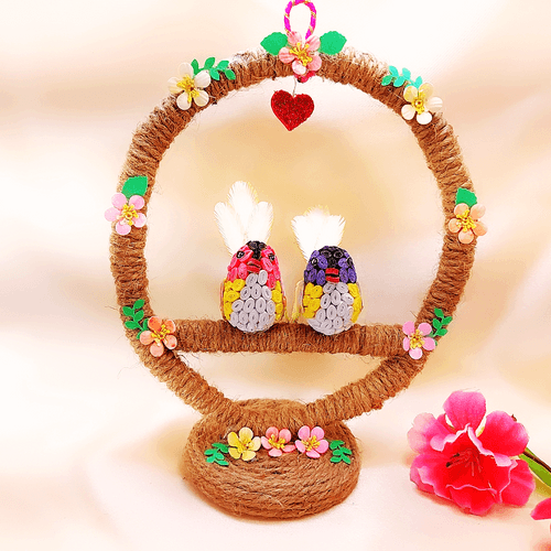 Miniature - Quilled Love Birds