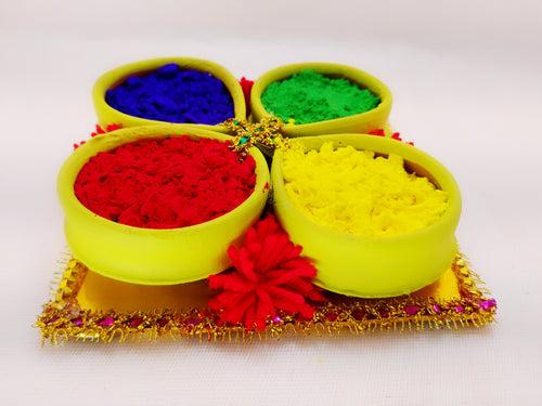 Holi Organic Colours - Pack of 4 colors