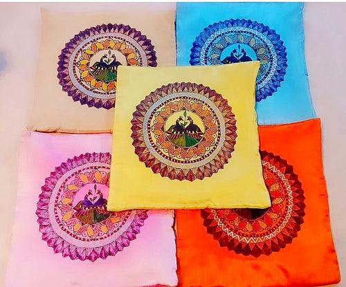 Cushion Cover - Mithila Art