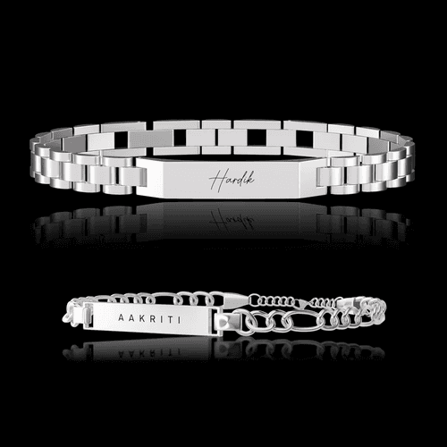 Personalised Serenity Couple Bracelets