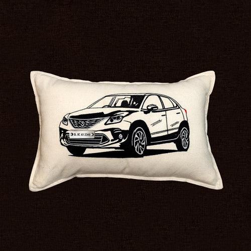 Personalised Number Plate Car Cushion Cover