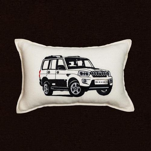 Personalised Number Plate Car Cushion Cover