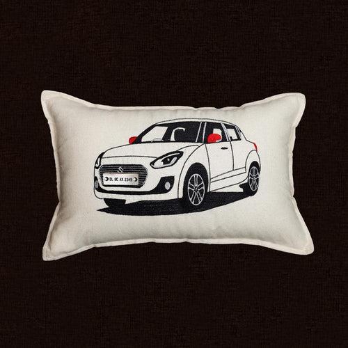 Personalised Number Plate Car Cushion Cover