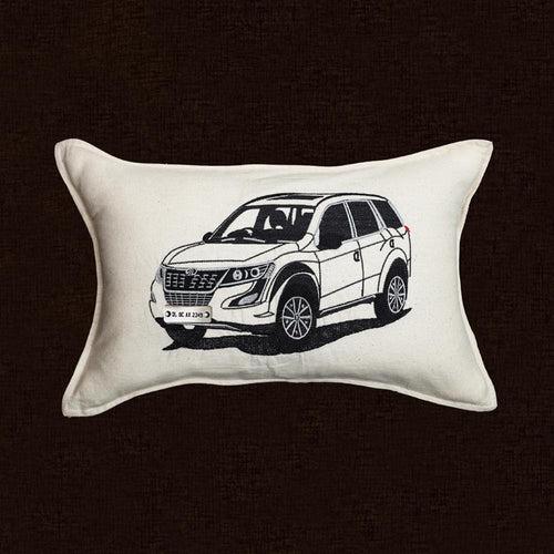 Personalised Number Plate Car Cushion Cover